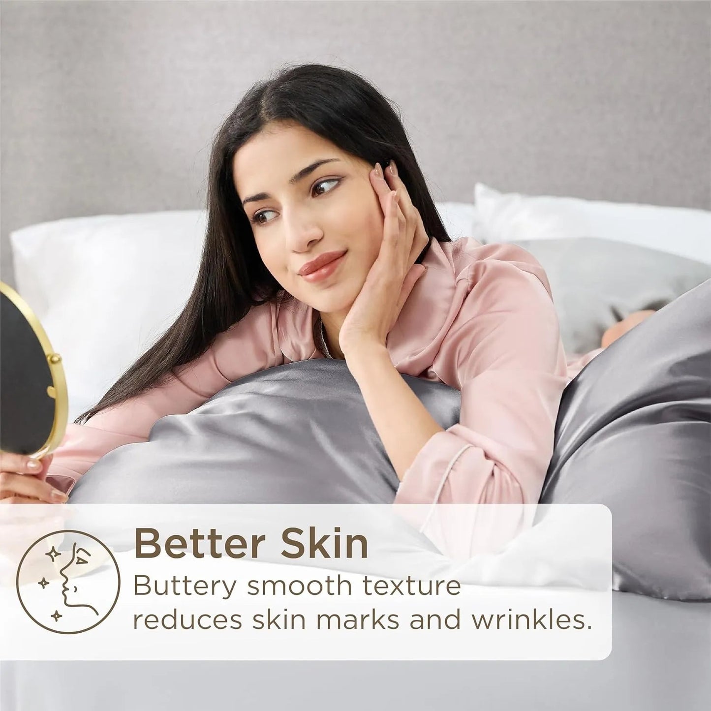 CozyRest® Silk Pillow Case (2 Pack)